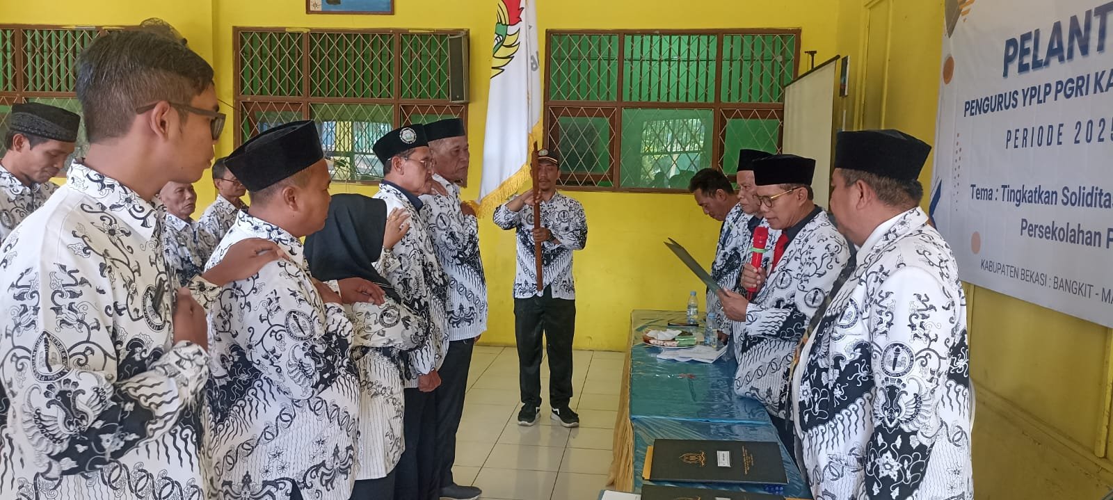 Pelantikan Pengurus Perwakilan YPLP PGRI Kabupaten Bekasi